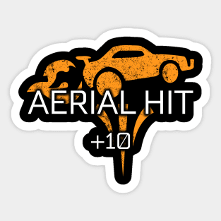 Rocket League Video Game Aerial Hit Funny Gifts Sticker